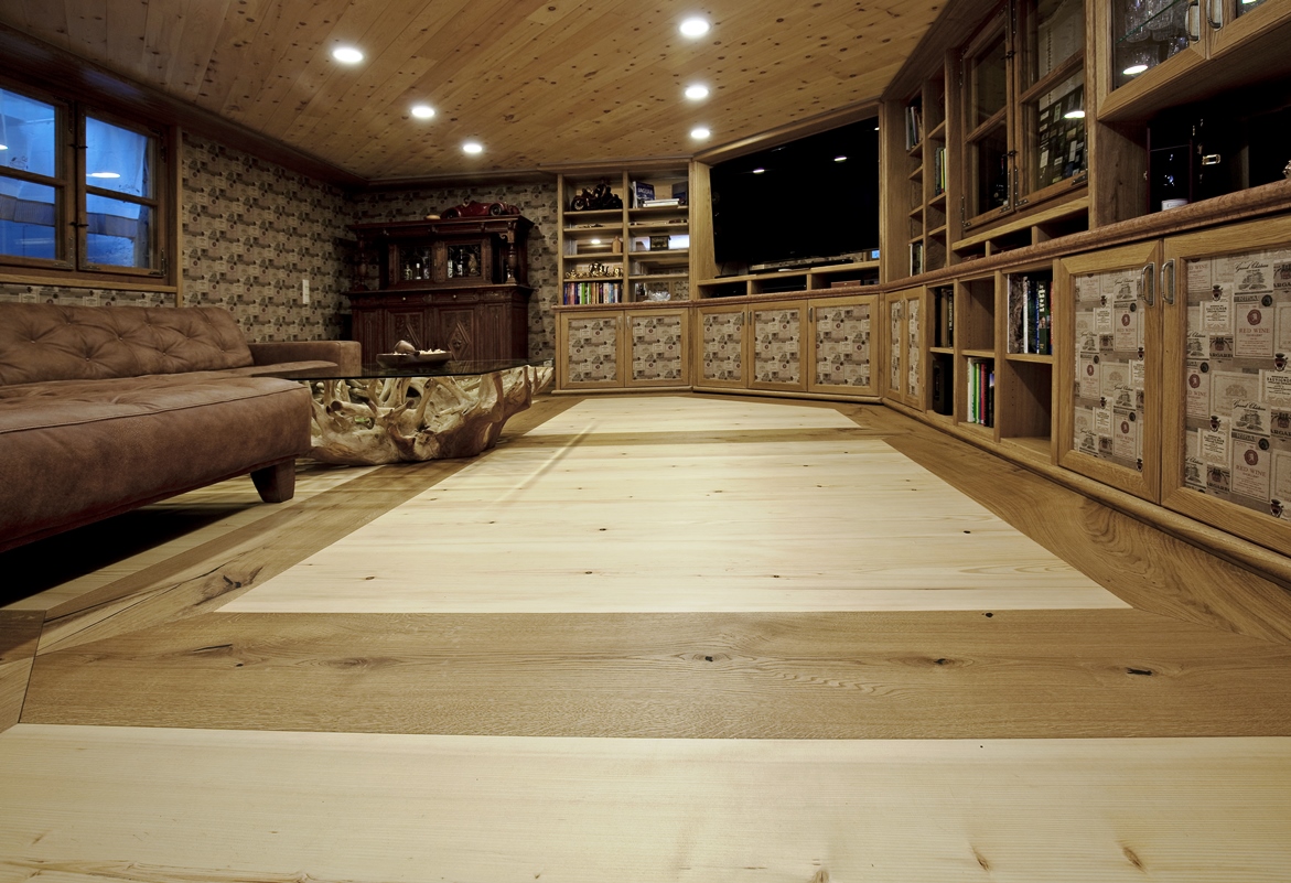 Hochwertiger Holzboden