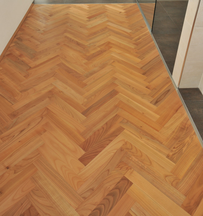 Vorraum Fischgrätmuster