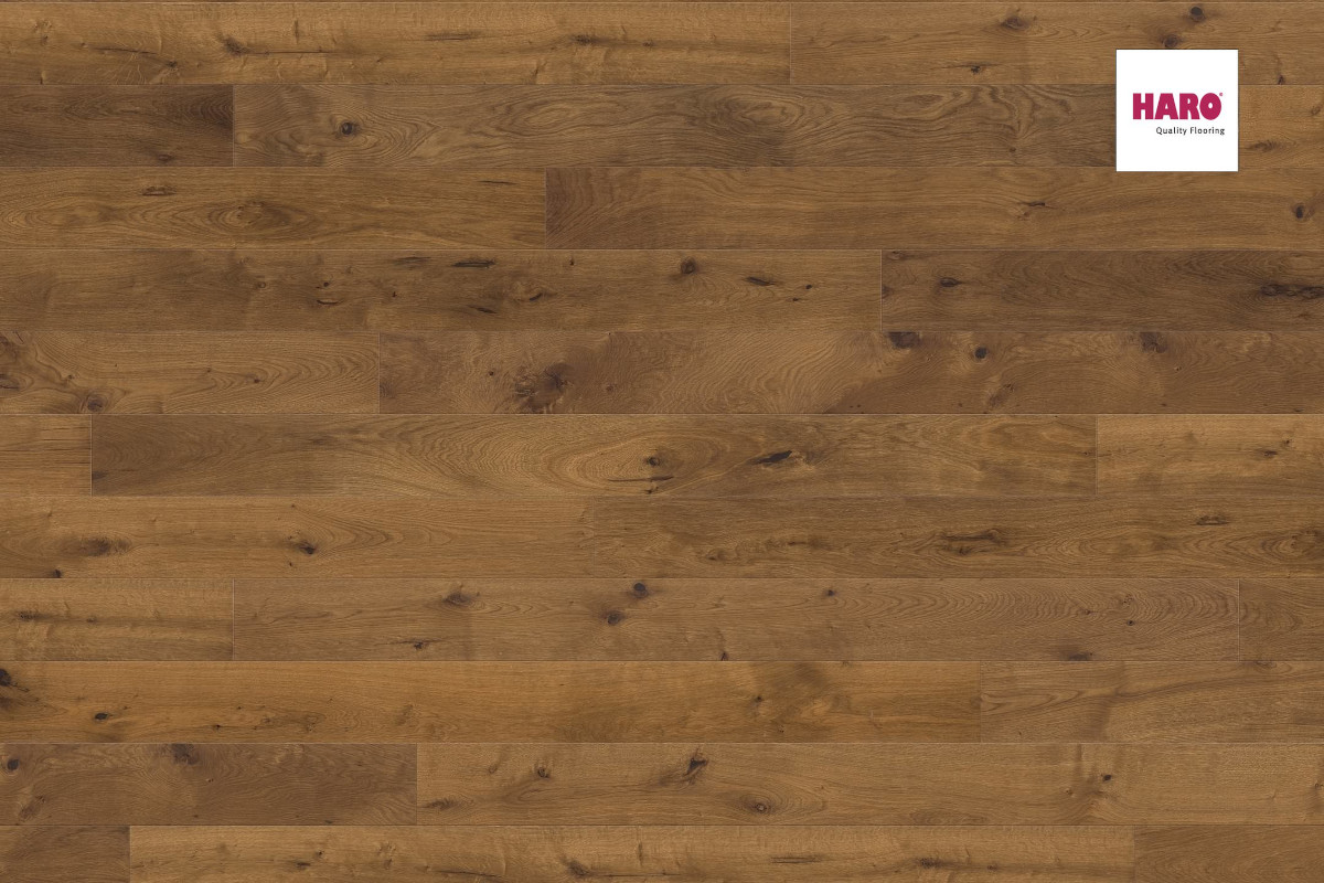 Landhausdiele Bernsteineiche Sauvage strukturiert