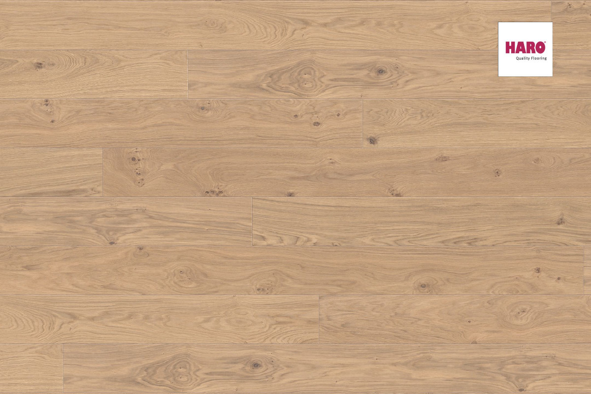 Landhausdiele Eiche puroweiss markant strukturiert